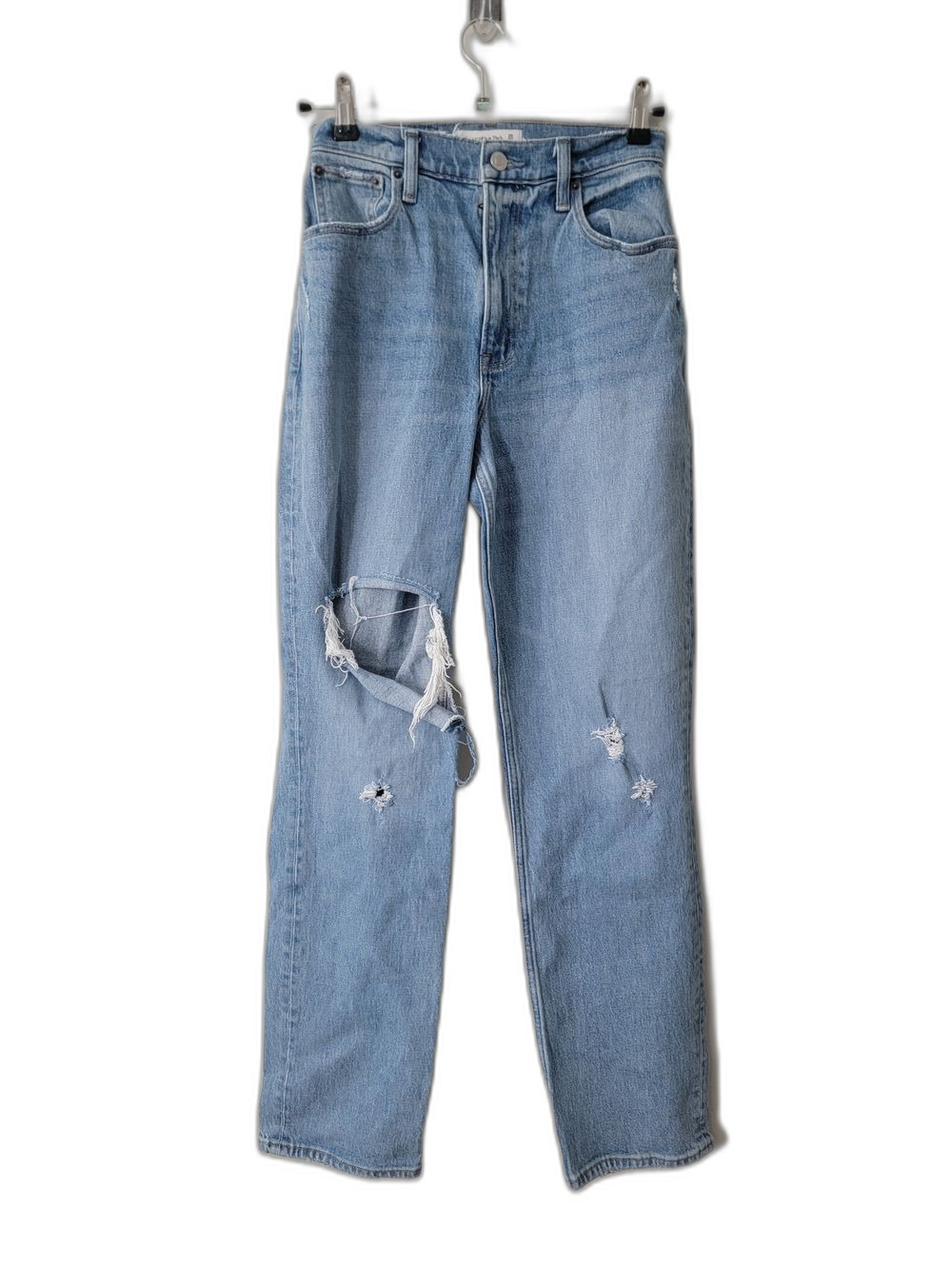 Abercrombie & Fitch Straight Leg Jeans Blue Size 25